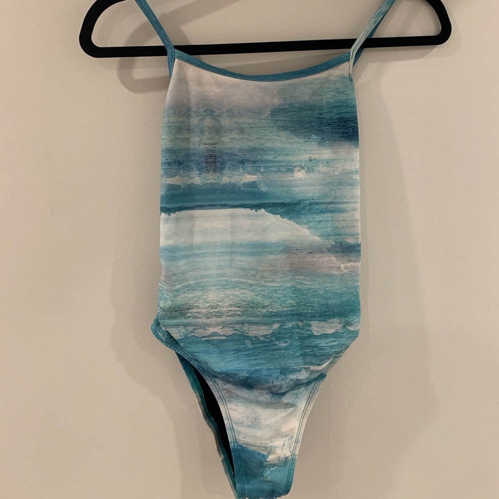 Blue white Jolyn Tie back - 30